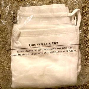 Brand new white shorts.